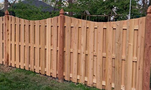 Shadow Box Fence Type 500×300 Shadow box fence