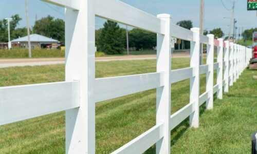 PVC fence