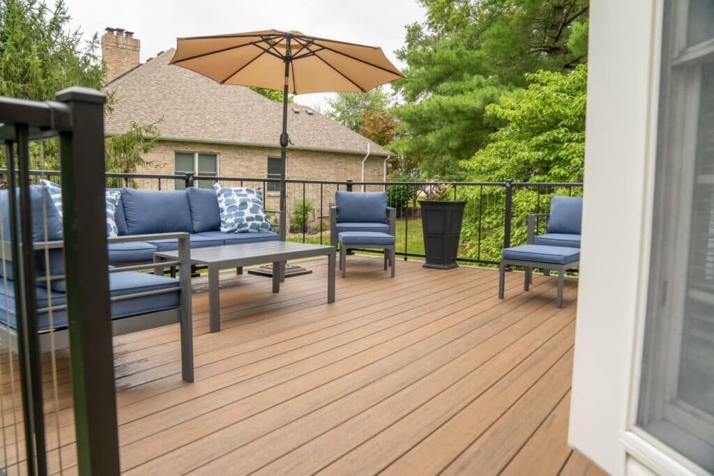Vinyl deck