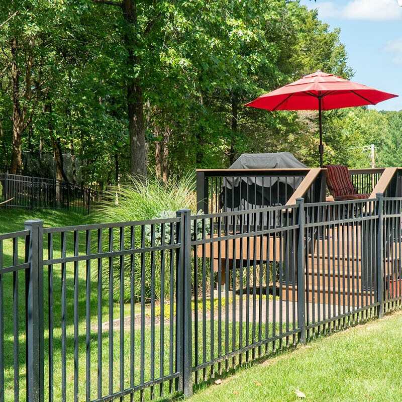 Aluminum fence