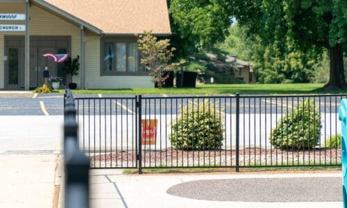 Fence-Deck-Depot-607aluminum-fence-ymca-500 Aluminum fence around YMCA