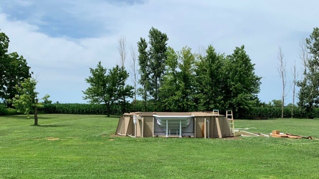 Pool Deck Before Image