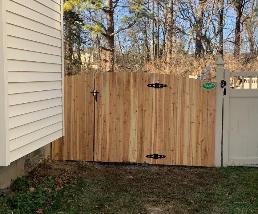 Cedar Privacy Fence Gate