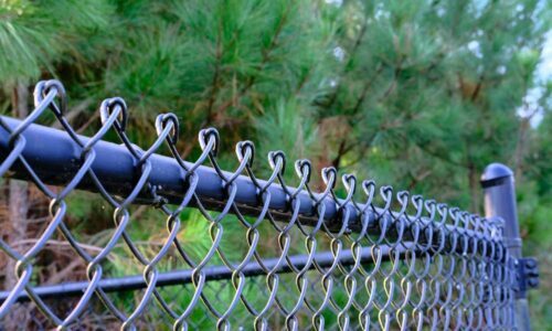 Chain-link fence