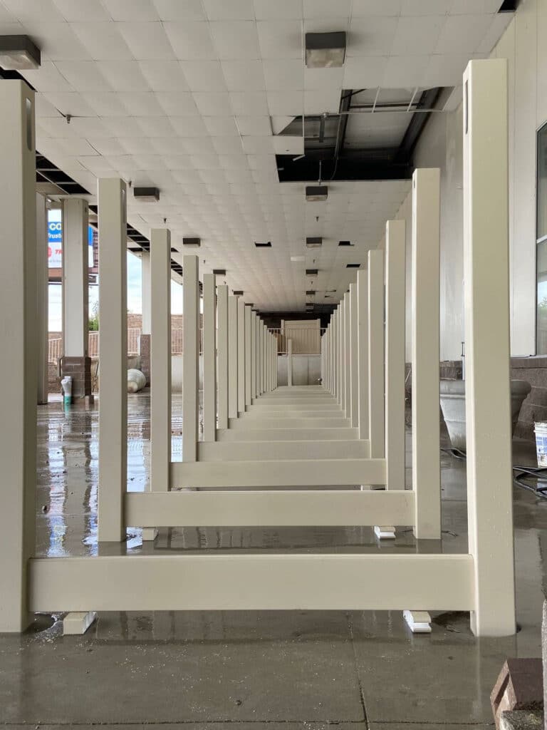 Fence structure at Petropolis