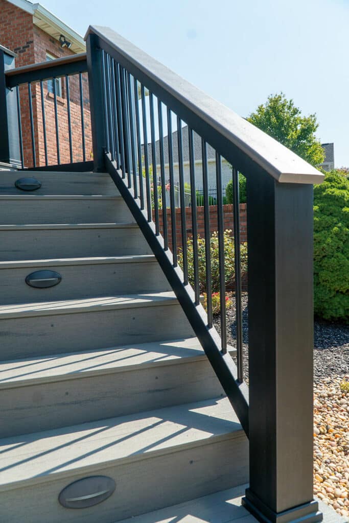 Poolside Deck Stairs