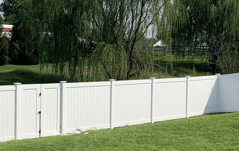 Vinyl President Privacy White - Modified