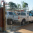 Commercial chain link fence and gate
